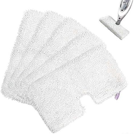 Lot de 5 lingettes AURA pour balai vapeur Shark Steam Pocket Mop S3501 S3550 S3601 S3601D S3801 S3801CO S3901 S2901 S2902 S4601 S4701 SE450 (1/5)