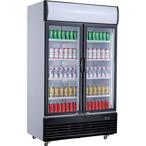 Armoire Réfrigérée Vitrée à Boissons - 2 Portes - Combisteel (1/2)