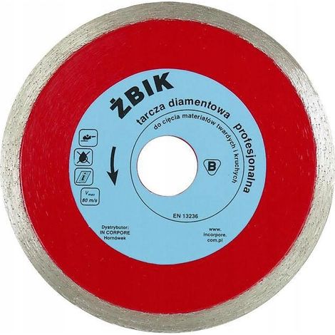 Glatte Diamantscheibe Wildcat 125 mm - TD-125 zbik