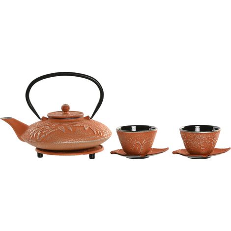 Tetera Set 3 Hierro Colado Inox 21X18X15 800Ml (1/4)