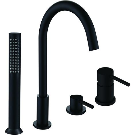 Mexen Alma rubinetto da bagno, nero - 75032-70 (1/2)