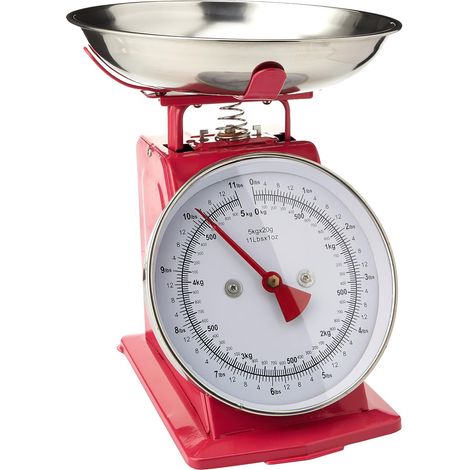 Housewares 0807083 Balance de Cuisine Acier Inoxydable Fuchsia 5 kg (1/5)