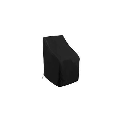 Housse empilable pour chaises de jardin - 89 x 89 x 120/89 cm - Tissu Oxford 210D - Imperméable, coupe-vent et protection UV (1/5)