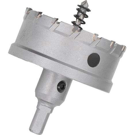 Scie cloche à dents carbure de tungstène 75mm, foret TCT pour métal épais, ouvreur industriel, coupe précise (1/5)