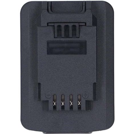 18V-auf-20V-Akkuadapter für Elektrowerkzeuge – ABS-Gehäuse mit Dockanschluss – Stanley-kompatibel
