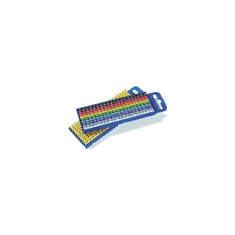 HellermannTyton Kennzeichnungsclip WIC1-1-PA-YE-T1 100 Stk