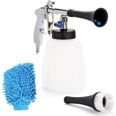 Kit de nettoyage pour l'intérieur des voitures, pistolet haute pression pour air comprimé de 6 à 9,2 bar, pour entretien de voiture et moto, 1 pièce (1/5)