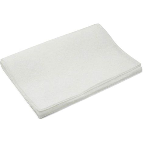 Filtro cappa bianco in poliestere 45x95 cm elevato potere filtrante per fumi odori grassi e vapori uso domestico industriale (1/4)