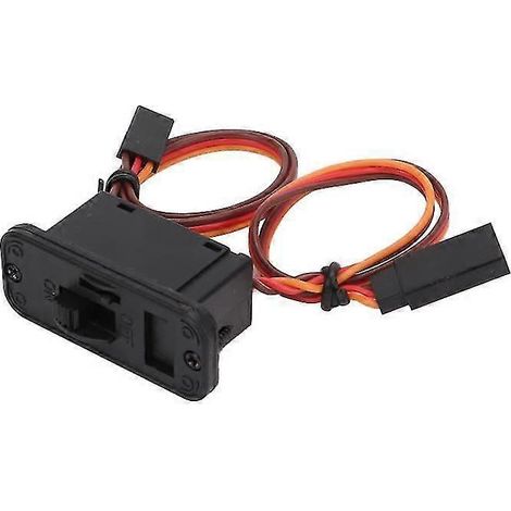 Interrupteur à courant élevé pour voitures télécommandées, compatible avec les prises Junior et les accessoires pour voitures télécommandées (1/4)