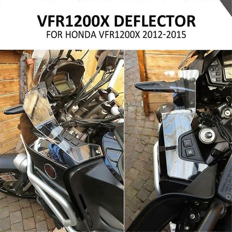 Motorrad-Windschutzscheibe für VFR1200X, 2012-2015, Rauchgrau (1/5)
