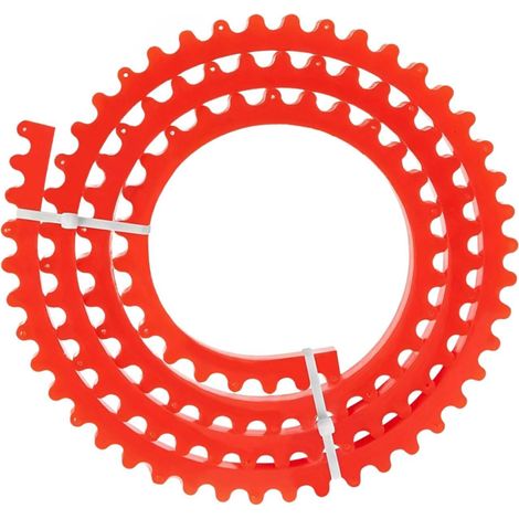 2m Bande profilée pour le travail du bois Règle courbe flexible pour un travail du bois précis,Distance de guidage de courbe flexible pour le travail du bois,Gabarit fraisage pour fixation multipoint (1/5)