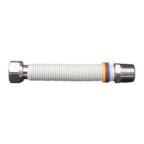 Flessibili gas allacciamento caldaia rivestiti mf 3/4 x mm 200/400senza
