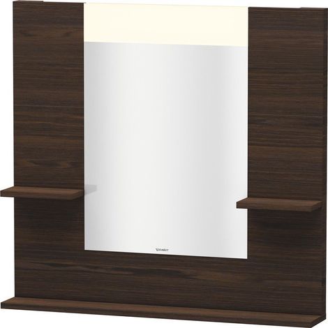 Miroir DuravitVERO 142x850x800m avec éclairage noyer geb