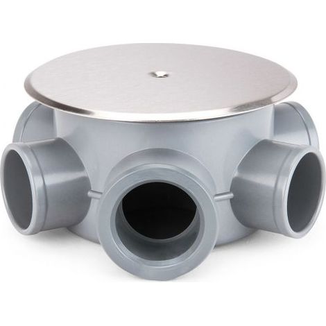 BOTE SIFONICO PVC 5 ENTRADAS 32 1 SALIDA 40 2 TAPON+CAQUILLO (1/2)
