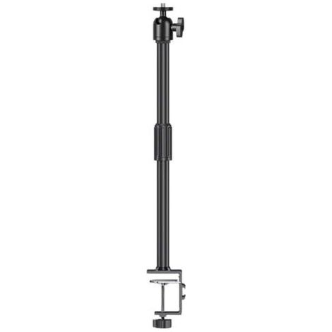 Projector Mount, Black Straight Tube Telescopic Bracket, Projection Stand, No Drilling, No Tracking Clip (1/5)