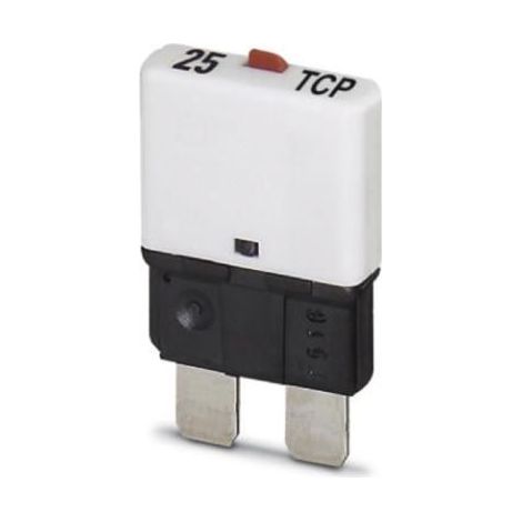 Disjoncteur thermique Phoenix Contact TCP 25/DC32V, 25A, 1 pôle, 32V c.c. ( Prix pour Paquet de 5 )