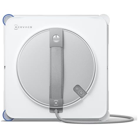 Ecovacs Winbot W2S robot limpia cristales blanco y plata