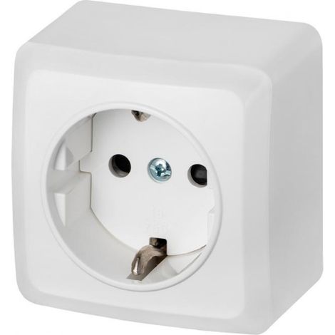 Prise simple Berg Schuko n/t 2P+Z 16A 3737-00