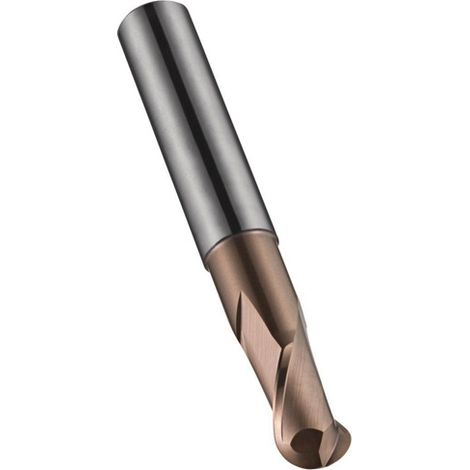 Fresa a raggio S229 D.4mm inserto-L.20mm HM TiSiN Z.2