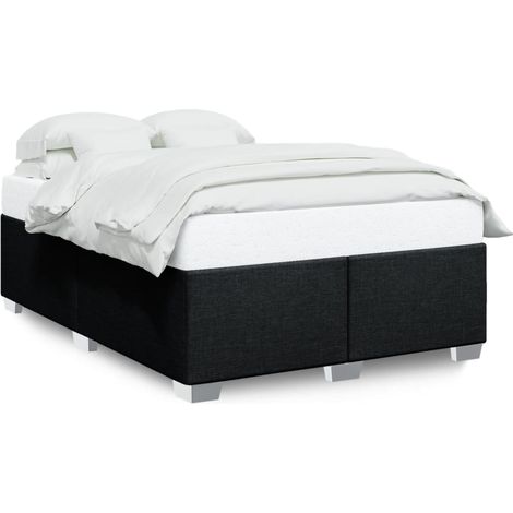 Maison Exclusive - Giroletto senza Materasso Nero 140x190 cm in Tessuto (1/5)