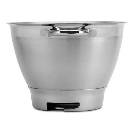 Kenwood KAT621SS Bol a melanger, Bol en acier inoxydable de 6,7 litres BOL ELITE XL SS, Accessoires pour robot de cuisine, Convient a tous les robots de cuisine de la serie Chef XL Elite KVL6000 (1/3)