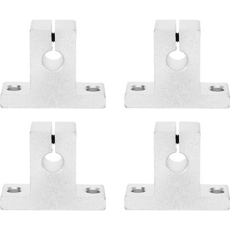 Support de fixation, outils de quincaillerie, fixation, accessoire industriel pour Rail linéaire, arbre Vertical, 4 pièces (1/5)