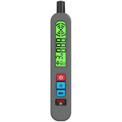 Détecteur de Gaz Rechargeable Détecteur de Fuite de Gaz Naturel avec Alarme Visuelle & Sonore et Vibration Grand Écran Stylo Détecteur Multigaz Portable pour Butane Propane Maison Camping Car (1/5)