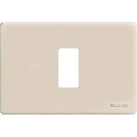 503/1/R Plaque 1 Place pour Boîte Ronde et Rectangulaire Magic