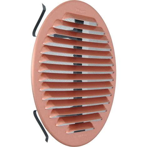La Ventilazione GARTU160R-Y Griglia Tonda Universale con Molle, Alluminio ramato, ø175 mm (1/5)