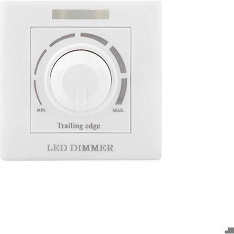 Variateur LED avec télécommande - Nosheir - Gradateur LED 220V - Puissance max 200W - Télécommande infrarouge incluse (1/4)