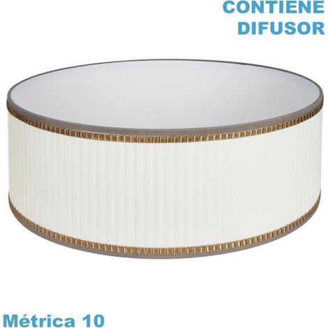 M10 Beige Soprano Pendelleuchte 60dx60dx23h inklusive Diffusor
