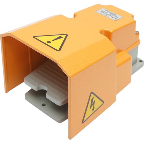 Pedale di comando con protezione e contatto elettrico – 250V / 5A Breckner Germany (1/5)