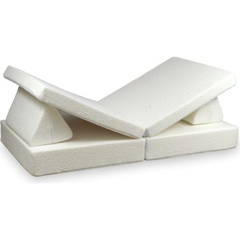 Canapé de jeu Montessori Standard Boucle blanc (1/5)
