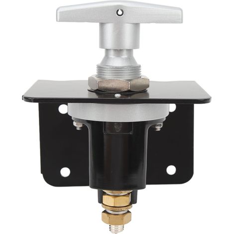 Coupe-circuit de batterie avec plaque de verrouillage 20247, interrupteur de déconnexion de remplacement pour voiture, camping-car, bateau, 12V à 48V (1/5)
