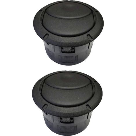 2X Grille de ventilation intérieure de tableau de bord, de chauffage et de direction pour Renault Dacia Logan Sandero Duster Master Movano (1/5)
