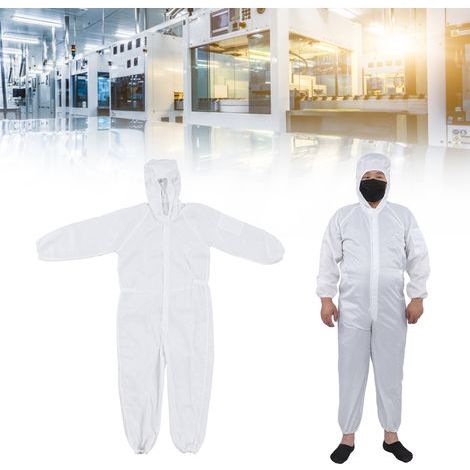 SMT Antistatic Polyester Protective Coverall for Workshop - 4XL (1/5)
