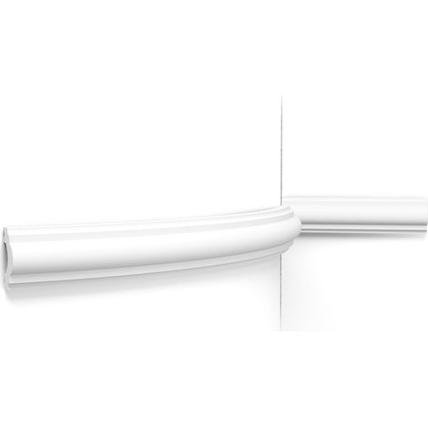 Cimaise flexible classique aux courbes rustiques PX120F - L200 x H4 x l1,9 cm - ORAC DECOR