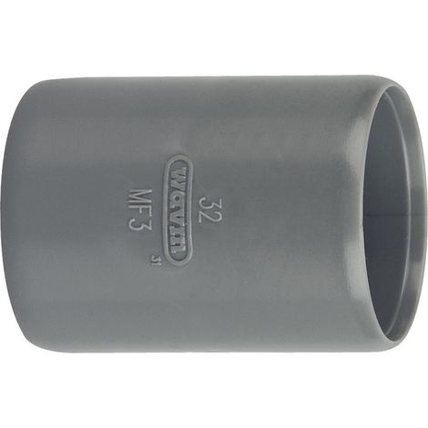 Manchon à butée PVC - Diamètre 32 mm- réf : 3096250 - WAVIN (1/2)