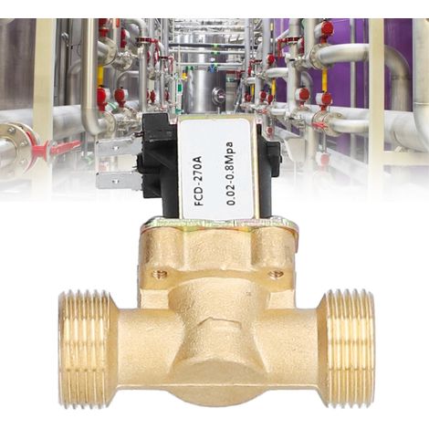 Vanne automatique tout cuivre (modèle fournisseur : entrée d’eau sous pression 6 points DC24V) (1/5)