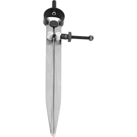 Verstellbarer Kaltnadelzirkel mit Federmutter zum Abpausen und Markieren von Leder, 200 mm