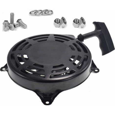 Accessoires de tondeuse à gazon Briggs & Stratton 497680 démarreur à traction 498144 démarreur manuel de tondeuse à gazon démarreur à recul de remplacement (1/4)