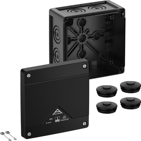 Spelsberg Abox Pro 060-L, IP66/IP67/IP69, IK09, 1000V, sin halógenos, 40600001
