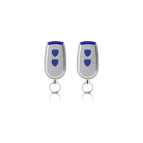 Normstahl Lot de 2 télécommandes de rechange 433,92 MHz 2 canaux Compatible avec Normstahl Crawford EA433 2KS, EA433 4KS, T433-4, RCU 433-2, RCU 433-4, EA433 2KM Micro (1/5)