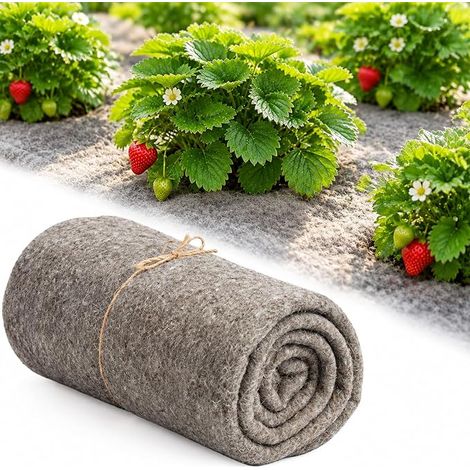 Tapis en laine de mouton Protection contre les limaces et les (1/5)