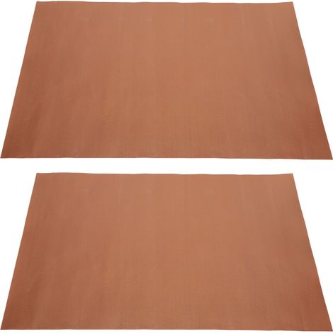 Tapis de barbecue antiadhésif et résistant à la chaleur 40 x 33 cm pour la cuisine, le camping et les activités de plein air. (1/5)