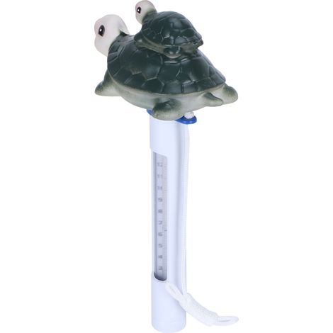 Poolthermometer mit Trageband, in Comicform, Temperaturanzeige für Whirlpool, Spa und Becken (1/5)