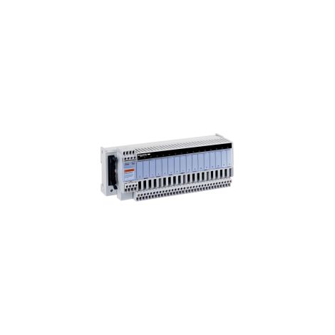 Sottobase per relè plug-in ABE7 - 16 canali - Fusibili - Relè 10 mm - ABE7P16T214