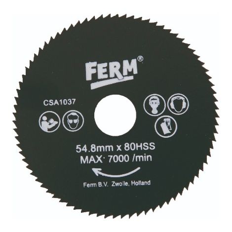 FERM CSA1037 Lama di precisione 80HSS