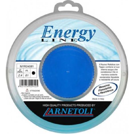 ARNETOLI ROTOBOX ENERGY LINE FILO PER DECESPUGLIATORE DIAM. 3 MM 54 MT