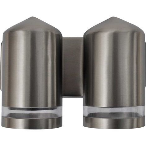 Maison Exclusive - Applique LED acier inoxydable avec tête conique (1/5)